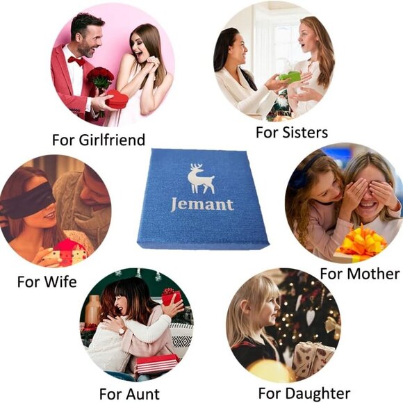 Stylish Mismatched Moon Star Earrings - Hypoallergenic Dangle Jewelry For Women - Picture 7 of 7